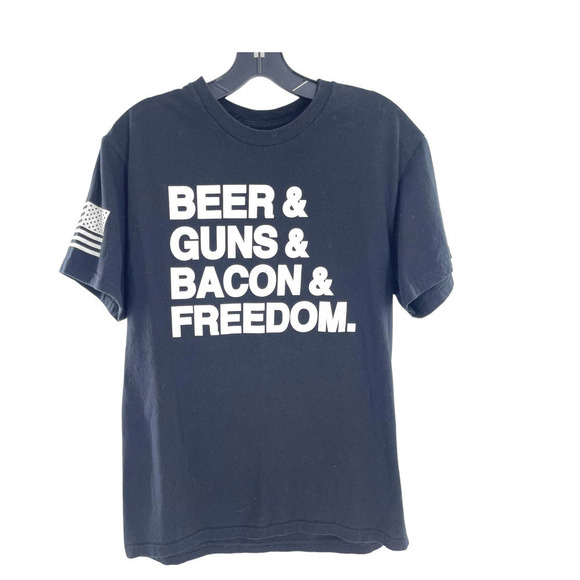 Beer Golf Guns Freedom T Shirt